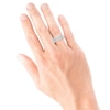 Thumbnail Image 3 of Men's Diamond Wedding Ring 1 ct tw 10K White Gold