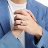 Thumbnail Image 4 of Men's Diamond Wedding Ring 1 ct tw 10K White Gold