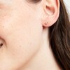 Thumbnail Image 3 of Diamond Heart-Shaped Stud Earrings 1/10 ct tw 10K Yellow Gold