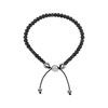 Thumbnail Image 1 of Men's Hematite Bead Bolo Bracelet Stainless Steel & Black Ion Plating