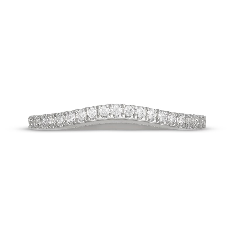 Main Image 3 of Neil Lane Diamond Contour Wedding Band 1/4 ct tw 14K White Gold