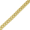 Thumbnail Image 2 of Puff Curb Chain Bracelet 10.3mm Hollow 10K Yellow Gold 8&quot;