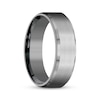 Thumbnail Image 2 of Now + Forever Satin-Finish Wedding Band Gray Tantalum 7mm
