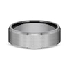 Thumbnail Image 3 of Now + Forever Satin-Finish Wedding Band Gray Tantalum 7mm