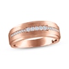 Thumbnail Image 1 of Now + Forever Men's Diamond Wedding Band 1/5 ct tw 10K Rose Gold