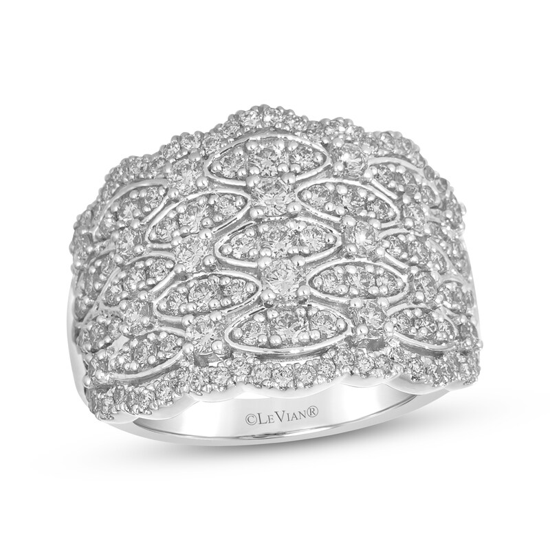 Main Image 1 of Le Vian Vault Diamond Cocktail Ring 1-1/5 ct tw Platinum