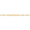 Thumbnail Image 3 of Charmed Memories Paperclip Chain Necklace 3.5mm Hollow 10K Yellow Gold 18&quot;