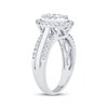 Thumbnail Image 2 of Now + Forever Multi-Diamond Oval Halo Engagement Ring 1 ct tw 14K White Gold