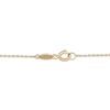 Thumbnail Image 5 of Children's Cross & Virgin Mary Charm Beaded Bracelet 14K Tri-Tone Gold 6"