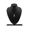 Thumbnail Image 5 of Pear-Shaped Diamond Three-Row Loop Necklace 1 ct tw 10K Yellow Gold 18"