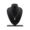 Thumbnail Image 6 of Pear-Shaped Diamond Three-Row Loop Necklace 1 ct tw 10K Yellow Gold 18"