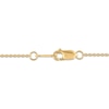 Thumbnail Image 5 of Diamond Oval Cross Locket Necklace 1/10 ct tw 10K Yellow Gold 18"