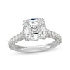 Thumbnail Image 1 of Neil Lane Artistry Heritage Square Emerald-Cut Lab-Grown Diamond Engagement Ring 4-5/8 ct tw Platinum