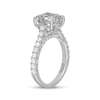 Thumbnail Image 2 of Neil Lane Artistry Heritage Square Emerald-Cut Lab-Grown Diamond Engagement Ring 4-5/8 ct tw Platinum