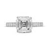 Thumbnail Image 3 of Neil Lane Artistry Heritage Square Emerald-Cut Lab-Grown Diamond Engagement Ring 4-5/8 ct tw Platinum