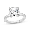 Thumbnail Image 1 of Lab-Grown Diamonds Round-Cut Solitaire Engagement Ring 4 ct tw 14K White Gold (F/VS2)