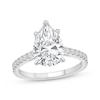 Thumbnail Image 1 of Lab-Grown Diamonds Pear-Shaped Engagement Ring 2-3/4 ct tw Platinum
