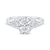 Thumbnail Image 3 of Now + Forever Lab-Grown Diamonds Oval-Cut Engagement Ring 2 ct tw 14K White Gold