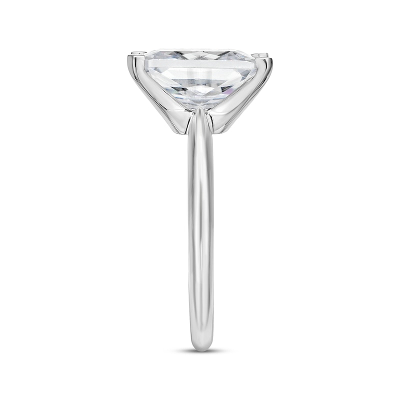 Main Image 2 of Now + Forever Lab-Grown Diamonds Radiant-Cut Solitaire Engagement Ring 4 ct tw 14K White Gold (F/SI2)
