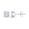 Thumbnail Image 3 of Radiant Reflections Round-Cut Lab-Grown Diamond Solitaire Gift Set 1 ct tw Sterling Silver (I/SI2)