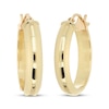 Thumbnail Image 1 of Reaura Huggie Hoop Earrings Repurposed 14K Yellow Gold 18.3mm