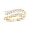 Thumbnail Image 1 of KAY Lab-Grown Diamonds Graduated Bypass Desconstructed Fashion Ring 1 ct tw 10K Yellow Gold