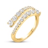 Thumbnail Image 2 of KAY Lab-Grown Diamonds Graduated Bypass Desconstructed Fashion Ring 1 ct tw 10K Yellow Gold