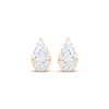 Thumbnail Image 2 of KAY Lab-Grown Diamonds Pear-Shaped Multi-Stone Teardrop Stud Earrings 1 ct tw 10K Yellow Gold
