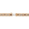 Thumbnail Image 3 of Neil Lane Men's Desert Diamonds Square Link Line Bracelet 3 ct tw 10K Yellow Gold 8.5"