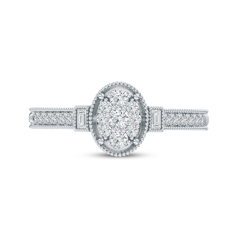 Main Image 4 of Diamond Promise Ring 1/5 ct tw Sterling Silver