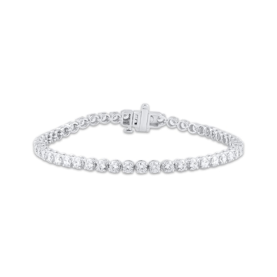Diamond Tennis Bracelet 5 ct tw 10K White Gold 7"