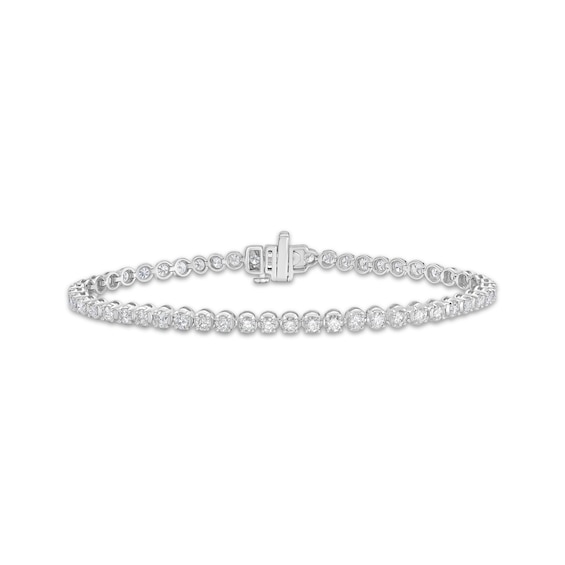 Diamond Tennis Bracelet 3 ct tw 10K White Gold 7"