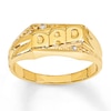 Thumbnail Image 0 of Men's Dad Ring Diamond Accents 14K Yellow Gold