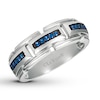 Thumbnail Image 0 of Le Vian Men's Ceylon Sapphire Band 14K Vanilla Gold