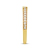 Thumbnail Image 8 of Now + Forever Diamond &quot;X&quot; Wedding Band 1/5 ct tw 10K Yellow Gold