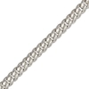 Thumbnail Image 2 of Cuban Curb Chain Necklace 6.8mm Hollow 10K White Gold 22&quot;