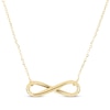 Thumbnail Image 0 of Infinity Necklace 10K Yellow Gold 18"