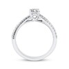 Thumbnail Image 3 of Threads of Love Princess-Cut Diamond Engagement Ring 5/8 ct tw 14K White Gold
