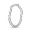 Thumbnail Image 2 of Neil Lane Diamond Contour Wedding Band 1/4 ct tw 14K White Gold