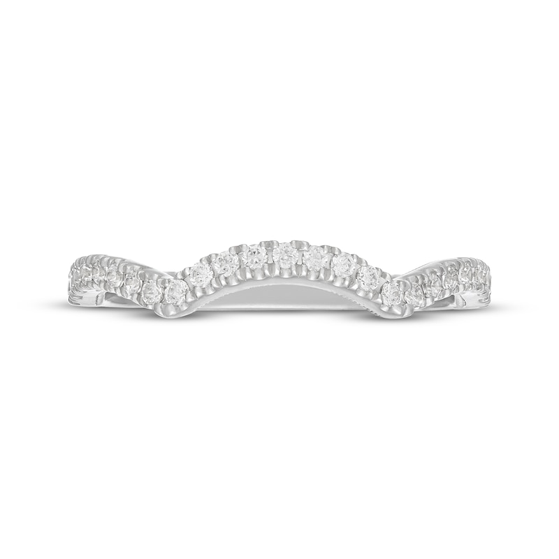 Main Image 3 of Neil Lane Diamond Contour Wedding Band 1/4 ct tw 14K White Gold