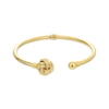 Thumbnail Image 1 of Reaura Mesh Knot Hollow Bangle Bracelet Repurposed 14K Yellow Gold