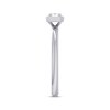 Thumbnail Image 2 of Now + Forever East West Emerald-Cut Diamond Solitaire Engagement Ring 1/4 ct tw 14K White Gold (I/I1)