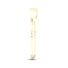 Thumbnail Image 3 of Men's Diamond Pointed Cross Charm 1 ct tw 10K Yellow Gold