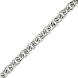 Forzatina Chain Bracelet 7.5mm Solid Sterling Silver 8.5"