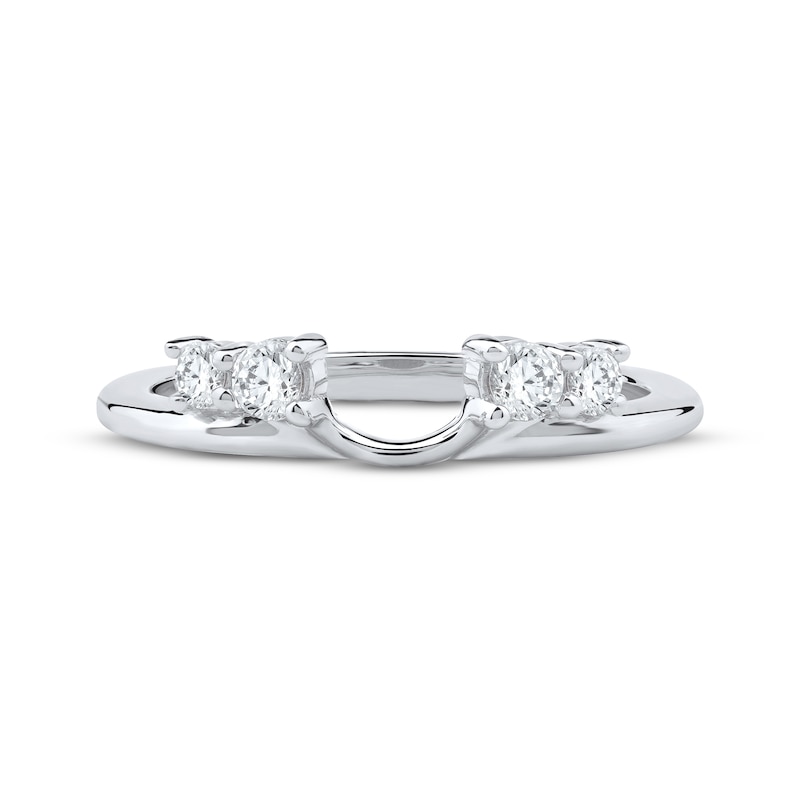 Main Image 3 of Now + Forever Diamond Solitaire Enhancer Ring 1/4 ct tw 14K White Gold
