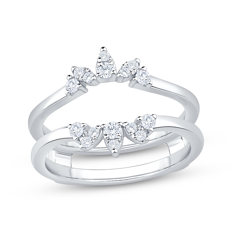Main Image 1 of Now + Forever Diamond Enhancer Ring 1/4 ct tw 14K White Gold