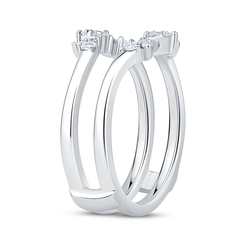 Main Image 2 of Now + Forever Diamond Enhancer Ring 1/4 ct tw 14K White Gold