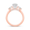 Thumbnail Image 3 of Memories Moments Magic Lab-Grown Diamonds Oval-Cut Engagement Ring 2 ct tw 14K Rose Gold
