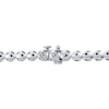 Thumbnail Image 2 of Multi-Diamond Circle Necklace 3 ct tw 10K White Gold 18&quot;