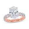 Thumbnail Image 1 of Now + Forever Oval-Cut Lab-Grown Diamond Engagement Ring 4-3/4 ct tw 14K Rose Gold